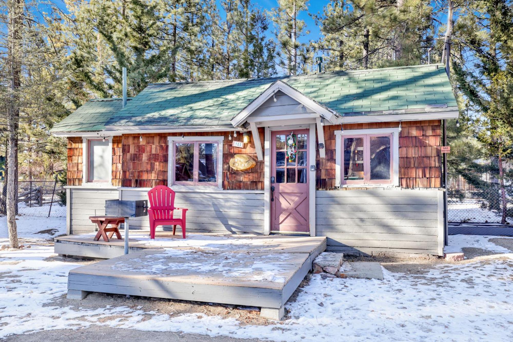 ביג בר לייק Big Pines Couple Lakeview Studio Cabin By Big Bear Vacations מראה חיצוני תמונה
